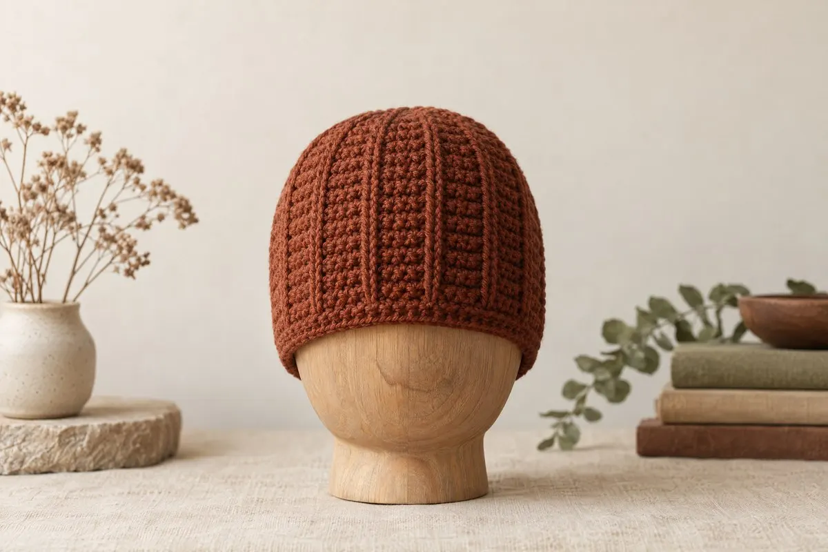Cove Hat, crocheted