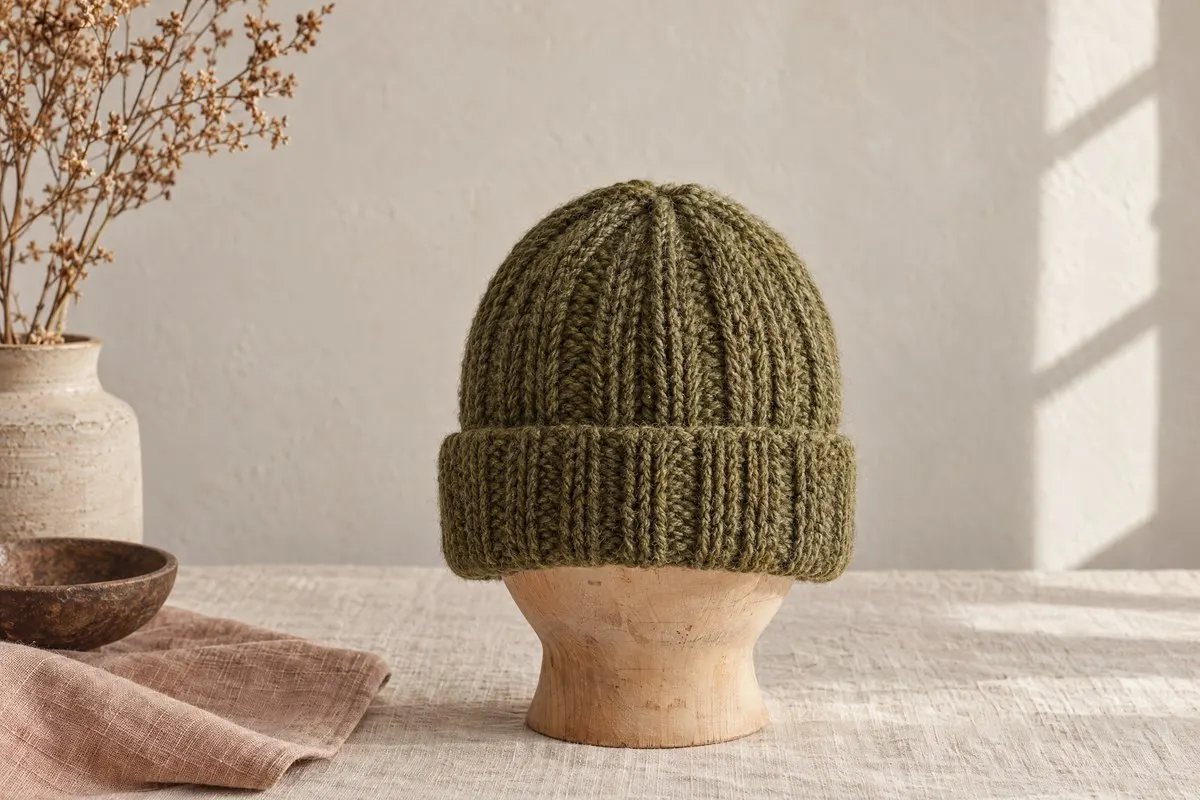 Harbour Hat, knitted