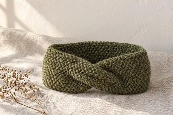 Twist-Front Headband